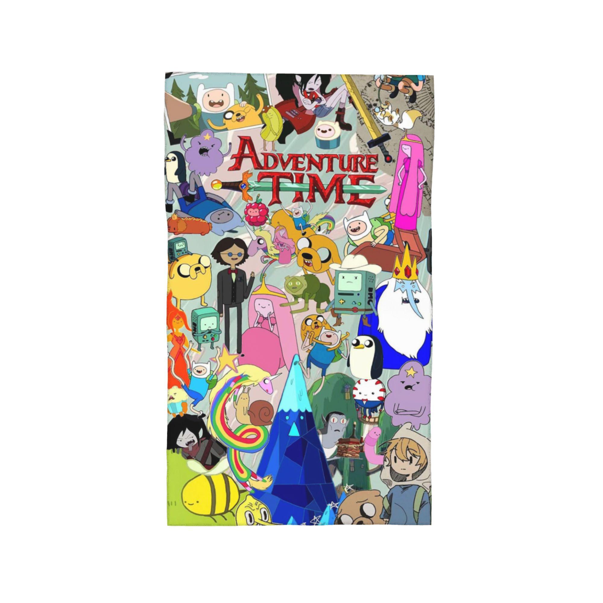 

AdventureTime Cartoon Game Soft Face Towel Quick Dry Pool Bath Cotton Towels Breathable W30*H60(CM)