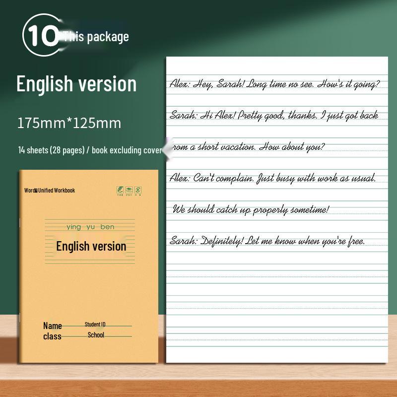 Comprehensive Practice Book for Kindergarten & Primary: Character Writing, Pinyin, Lessons, and Subject Homework
