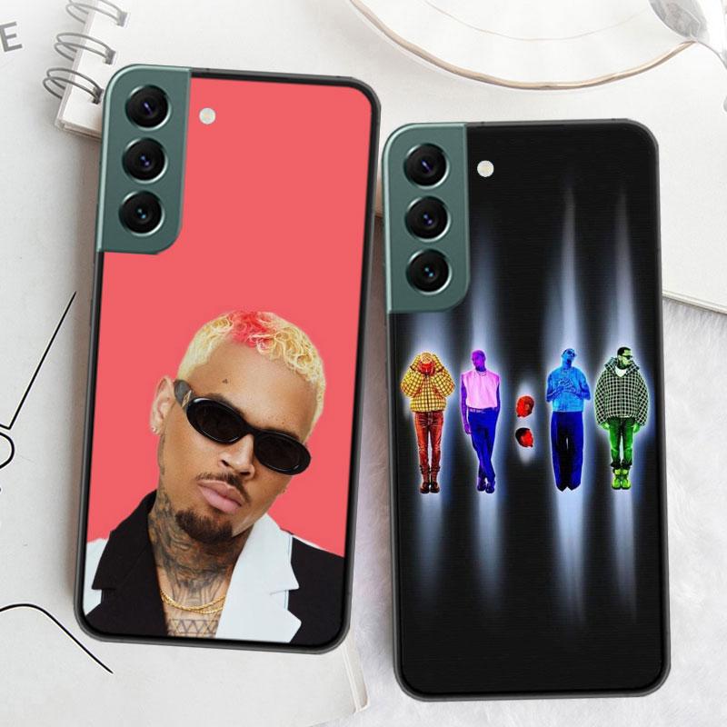 Chris Brown American Rapper Phone Case For Samsung A15 A25 A35 A55 Galaxy A12 A22 A32 A52 A72 A54 A34 A24 A14 A53 A33 A23 A13 A7