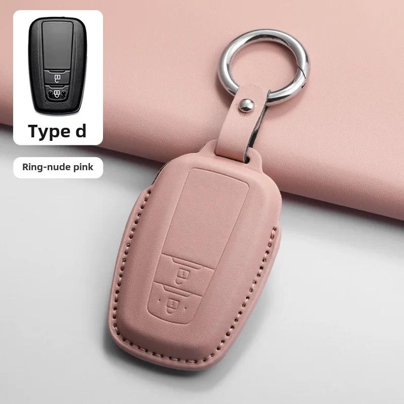 Quality Pink Key Cover for Toyota Camry Asian Dragon Harrier RAV4 Corolla Leaping CHR Key Holder Bag from Mainland China