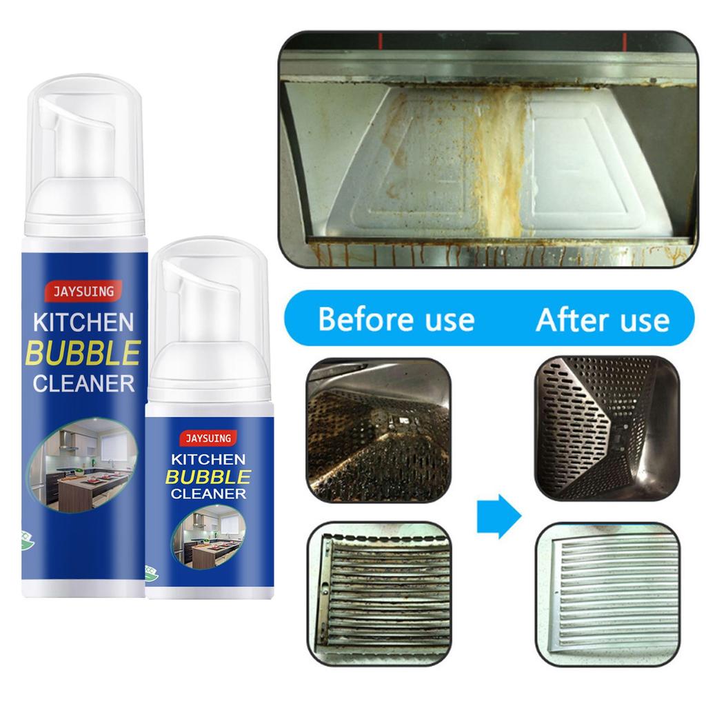 Küchenreinigungs-Schaumreiniger, Küchenutensilien-Rostentferner, Herdhauben-Schwerölreiniger