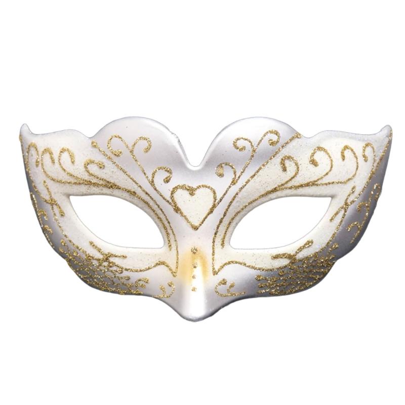 Classical Venetian Carnivals Glitter Shinning Mask Kids Girls Half Face Masquerade Mask for Costume Parties Event
