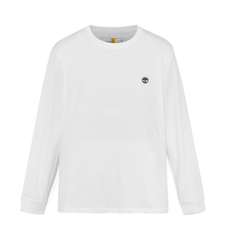 

Timberland Long Sleeve Outdoor Casual Breathable T-Shirt Men Tops White A5XVK100 XL
