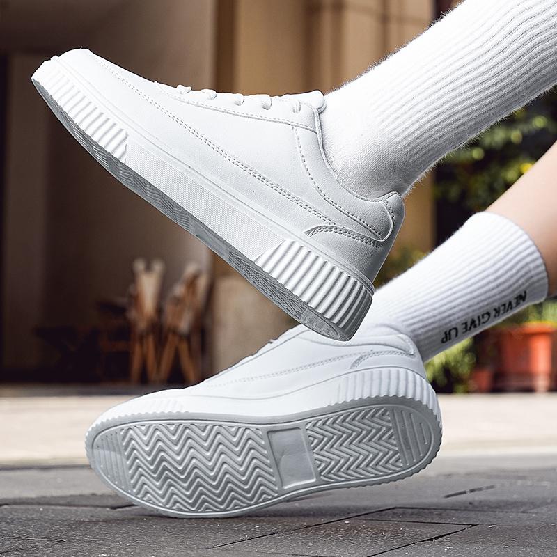 Men Skateboard Shoes Women White Sport Shoes Couple Black Wide Palm Basketball Shoes Large Size Sneakers