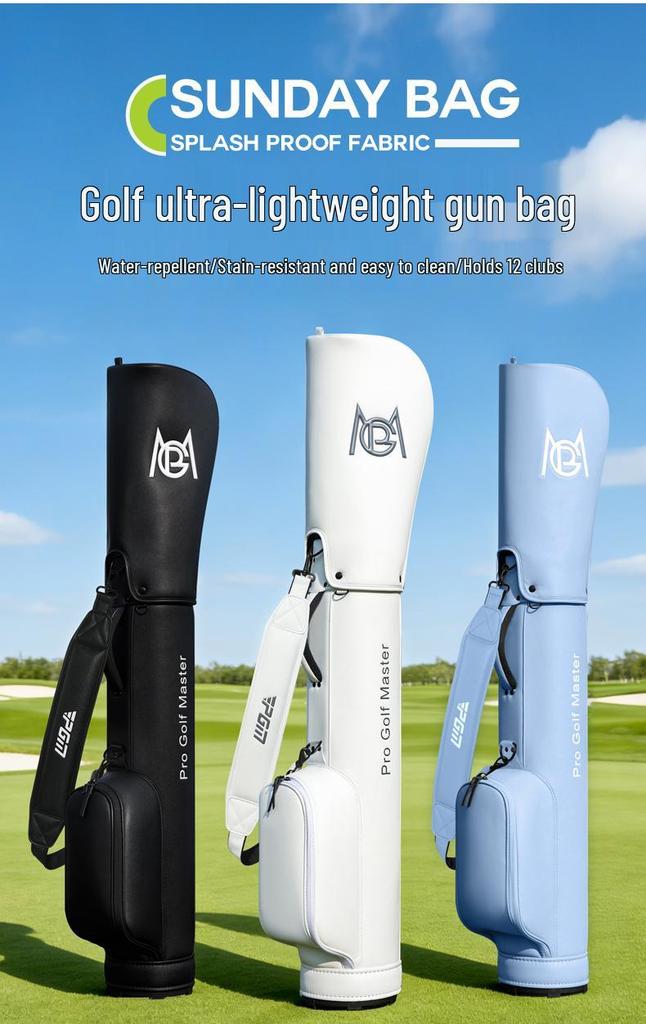 PGM Women's Large Capacity Golf Bag - Waterproof and Portable, Fits 12 Clubs