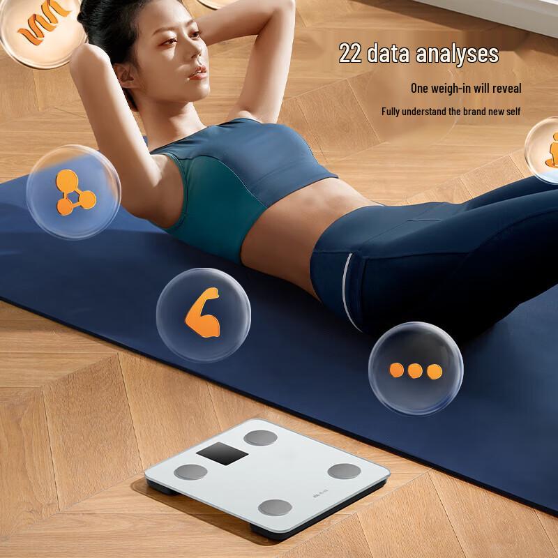 Smart Body Fat Scale with Large LCD Display