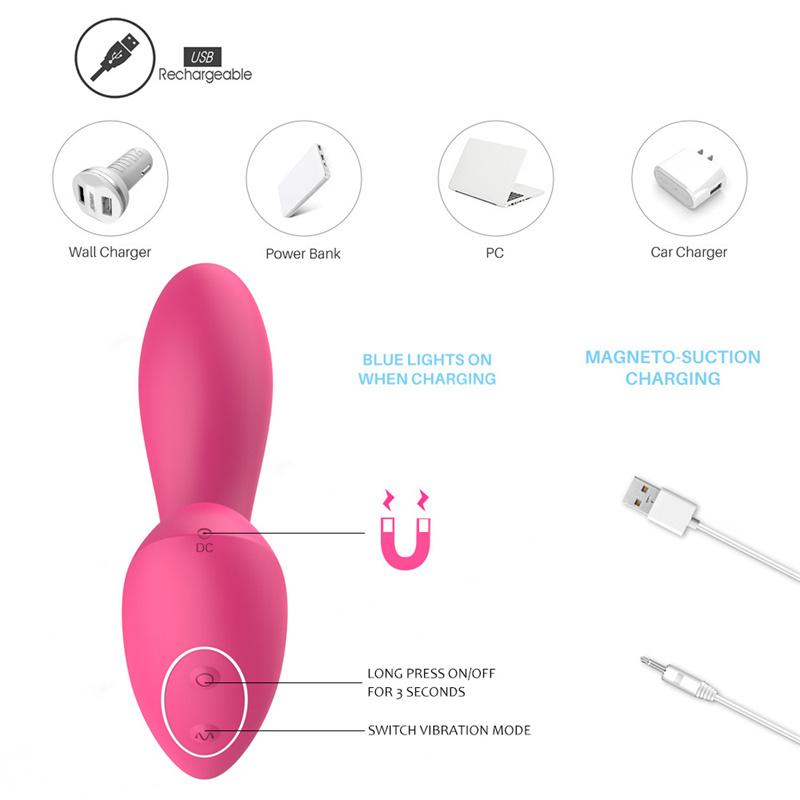 10-Frequency Vibration Erotic Products for Adults G-spot Stimulator Massager Stick Female Masturbation Nipple Stimulator Orgasm Trainer