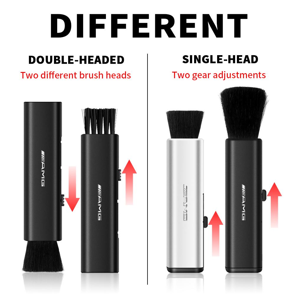 ECGP7 Car ABS Retractable Cleaning Brush Car Air Outlet Dust Cleaning Soft Brush For Mercedes Benz W204 W205 W212 W213 W221 W177 W246