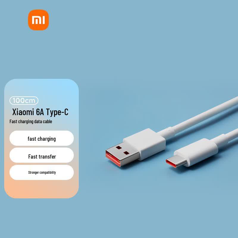 Xiaomi Original 6A Type-C Fast Charging Cable