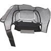 Passenger Side Bottom Replacement Leather Seat Cover Black Compatible with Dodge Ram 1500 2500 3500 SLT 2003 2004 2005