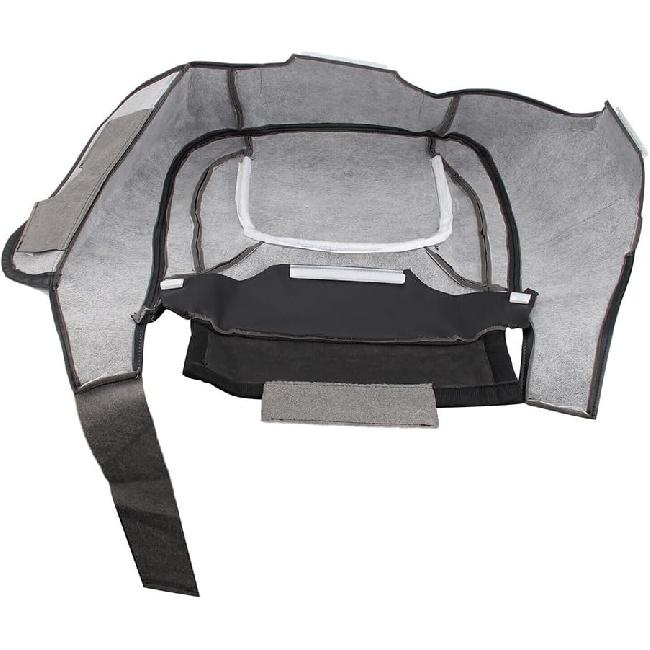 Passenger Side Bottom Replacement Leather Seat Cover Black Compatible with Dodge Ram 1500 2500 3500 SLT 2003 2004 2005