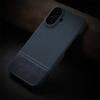 Business Leather Iron On Nylon Fabric Case For For Iphone 17 Air 16 1 14 13 12 Pro Max Plus Borderless Cooling PC Shockproof Cover