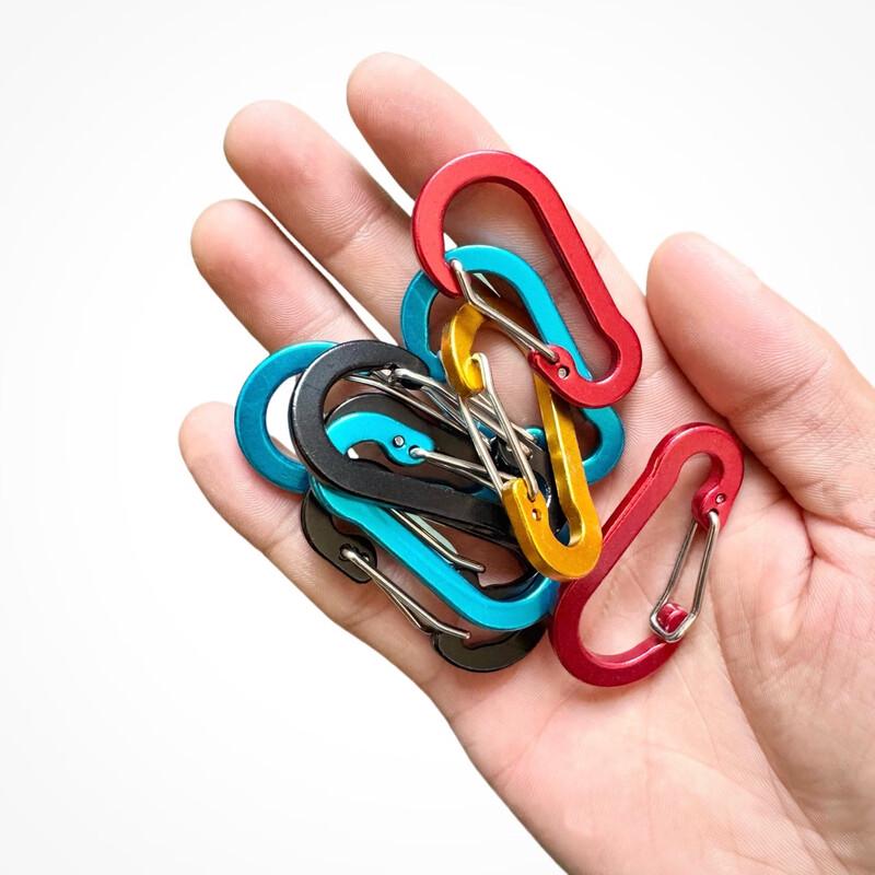 Brangdy Gourd-Shaped Utility Carabiner Clips