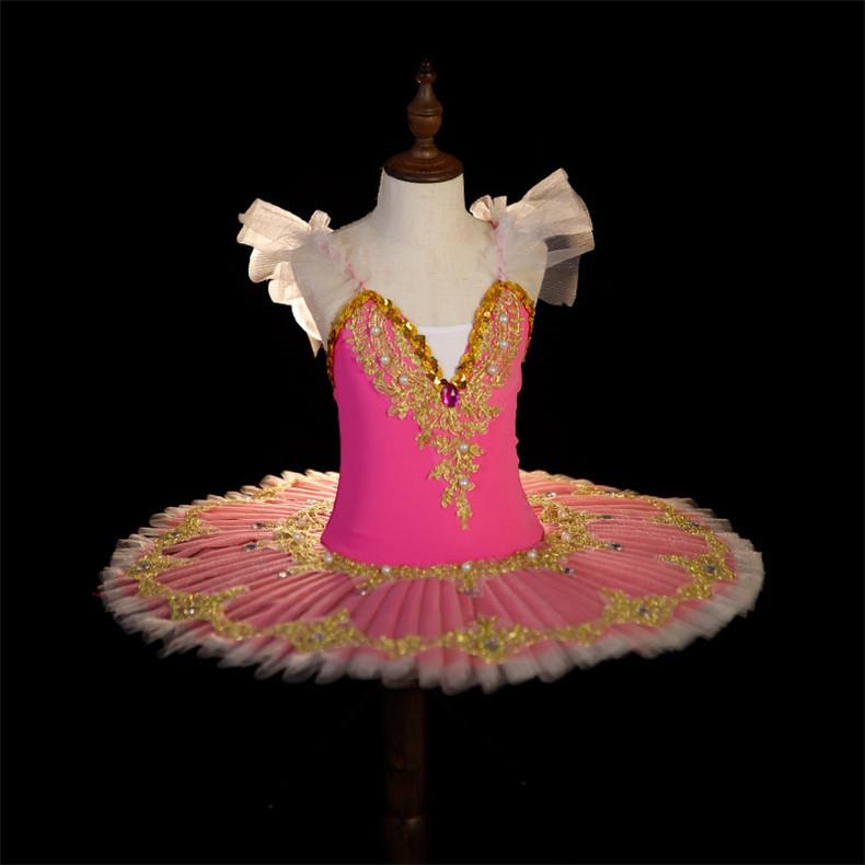 

Girls Ballet Tutu Dress: Spaghetti Strap Tulle Skirt, Little Swan Dance Costume for Toddlers 165 cm розы красного
