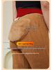 Men's and Women's Thick Camel Wool Warm Pants, High-Waisted, Plus Size, Suitable for Autumn and Winter Cold-Proof.