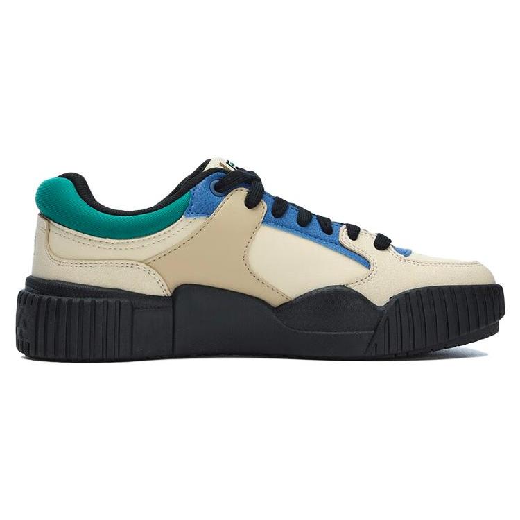 Fila Blocks 'Cream Blue Green' Women's F12W312209FAD