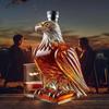 Eagle Whiskey Bottle, high borosilicate glass bubble bottle, animal - shaped new product, animal - shaped bottle Father's Day