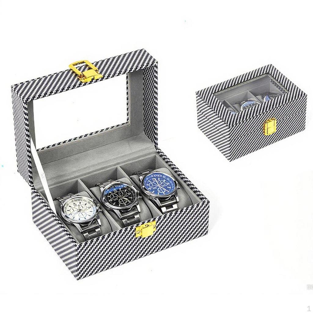 Watch Box for Men Display Case Giftable Jewelry Organizer Business