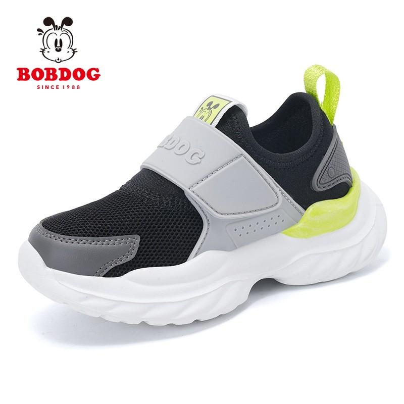 Bobdog Children s Shoes Boys  shoes 2026 Mesh Breathable New Sneakers Step-on Running US 6