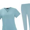 Elastic Waist Scrub Set for and Jogging, Featuring Soft Breathable Design Medical