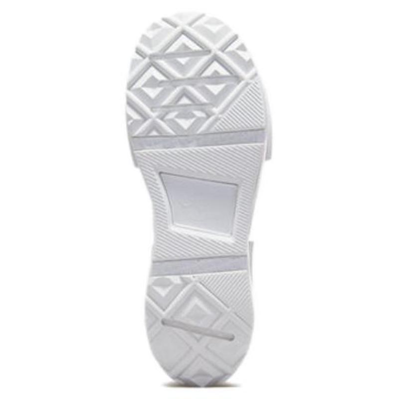 Converse Run Star Legacy Leather Comfortable High Top Lifestyle Casual Shoes Unisex White