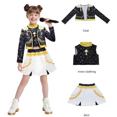 Kids' KPop Demon Hunters Cosplay Costume Set for Halloween and Stage Performances