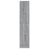 Vidaxl Pharmacy Cabinet, Sonoma Grey Oak, 30X41X144.5 Cm