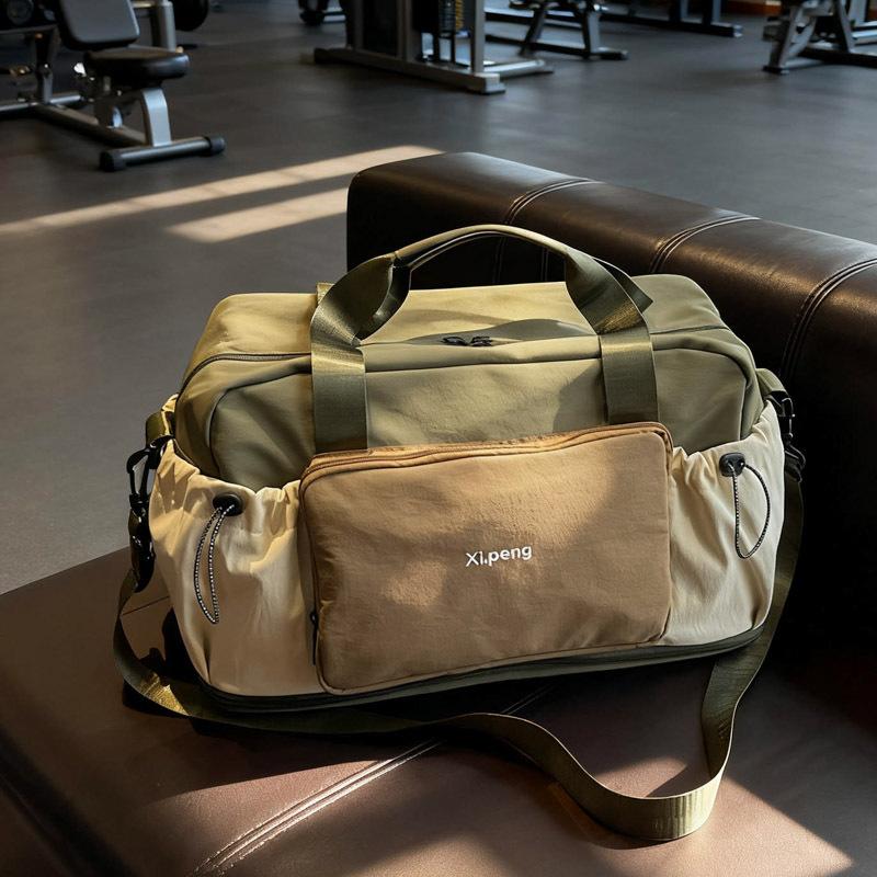 Can accommodate short-distance travel bags Women's large-capacity business travel boarding bags Hand luggage bags Dry and wet separation fitness bags