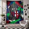 Arazzo da Parete Bologna FC Decorazione per la Casa Tessuto da Appendere a Parete per Camera da Letto Soggiorno Sfondo