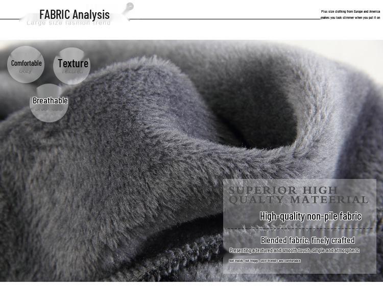 Women's Fleece-Lined Loose Fit Harem Sweatpants - Plus Size Casual Autumn Sports Pants