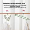 9 Hole Magic Clothes Hanger Closet Organizer Space Saving Multi-Function Drying Racks Wardrobe Scarf Storage