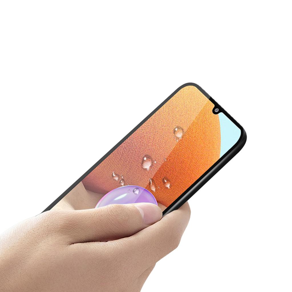 PINWUYO JK Tempered Glass Film Series-2 For Samsung Galaxy A34 5G Scratch Resistant Screen Protector,Full Cover Full Glue Clear Tempered Glass Film