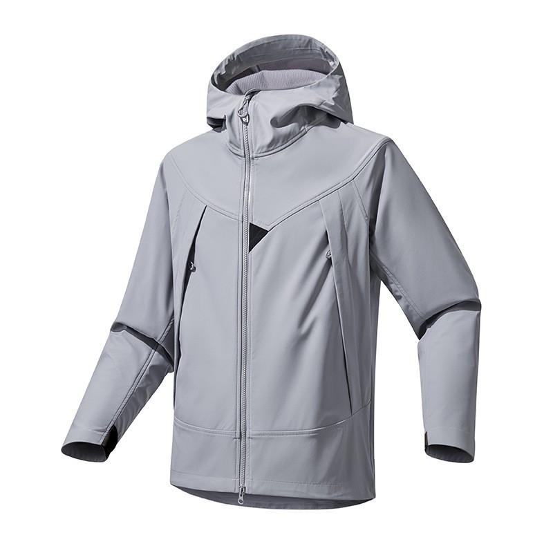 Lightweight Windproof Waterproof Hooded Softshell Jacket Hiking Camping Outdoor Travel Unisex