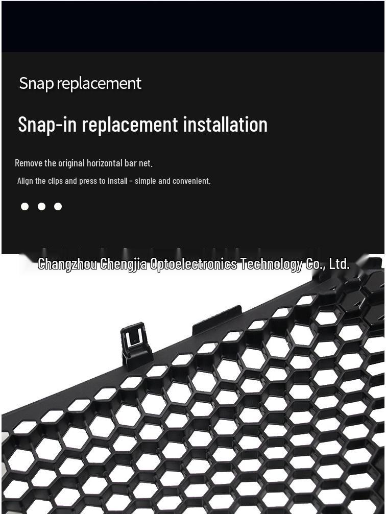 2022 Subaru WRX Front Grille, Sport Model, Logo-Free, Pearl Black