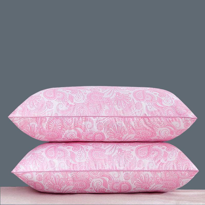 Pillow 48x74cm Pillow Core Pillow High Pillow Non-collapse Pillow Core Pair of Cervical Vertebra Protection Household
