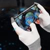 Two-finger Gaming Finger Sleeves Silver Fiber Anti-sweat Breathable Finger Case