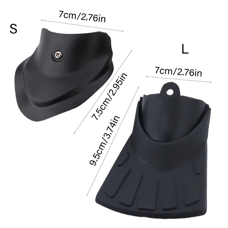 2 Pair Electric Scooter Rear Mud Flap Electric Scooter Accessories Electric Scooter Fishtail Rubber Front Rear Mudguards