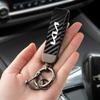 RRPM6 Car Logo Carbon Fiber Pattern Car Keychain for Kia Sportage Ceed Picanto Rio ProCeed Niro 5 3 4 K7 K5 K8 K3 Ray K9 Accessories