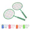 1 Pair Children Badminton Racket Set with Carrying Bag Kids Badminton Kit with 2 Shuttlecocks 1 Tabl