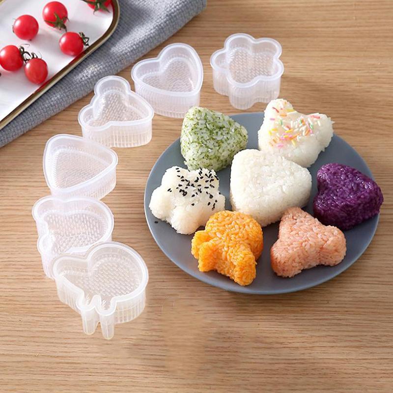 1 sada sushi nori rýže forma bento sendvič DIY nástroj kuchyňské pečení nori sushi nástroj