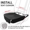 Edge Wrapping Design For Car Seat – Both Sides Of Car Seat Cushion With Wrapping Design Shows Rich In Stereoscopic Vision. It Conduces To Be A Compreh
