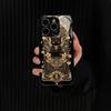 Ins Wind Gold Black Cat Applies To Apple 17 Mobile Phone Case Apple 15 Pro New Advanced Temperament iPhone16