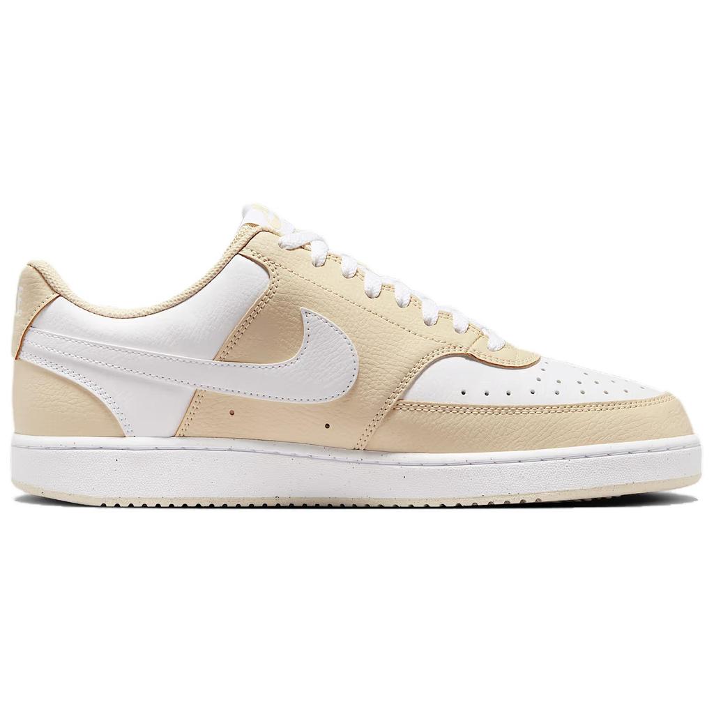 Nike Court Vision Low Light Khaki Men Sneakers Cream White HM9862-200