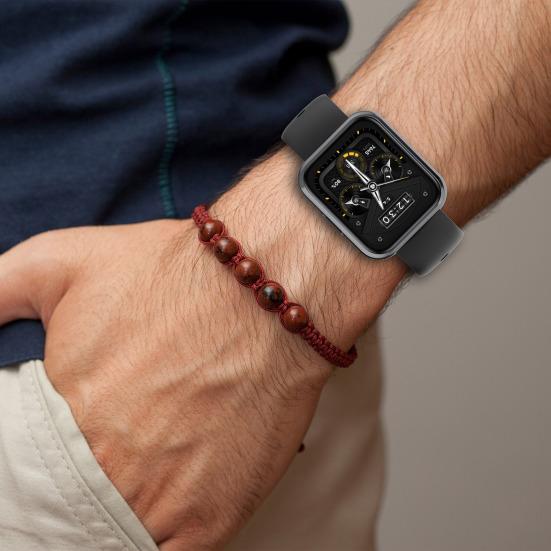 Řemínek k hodinkám 22mm vodotěsný měkký silikonový řemínek pro chytré hodinky náhradní pro hodinky Realme Watch 2/2 Pro/3 Pro/S/S Pro