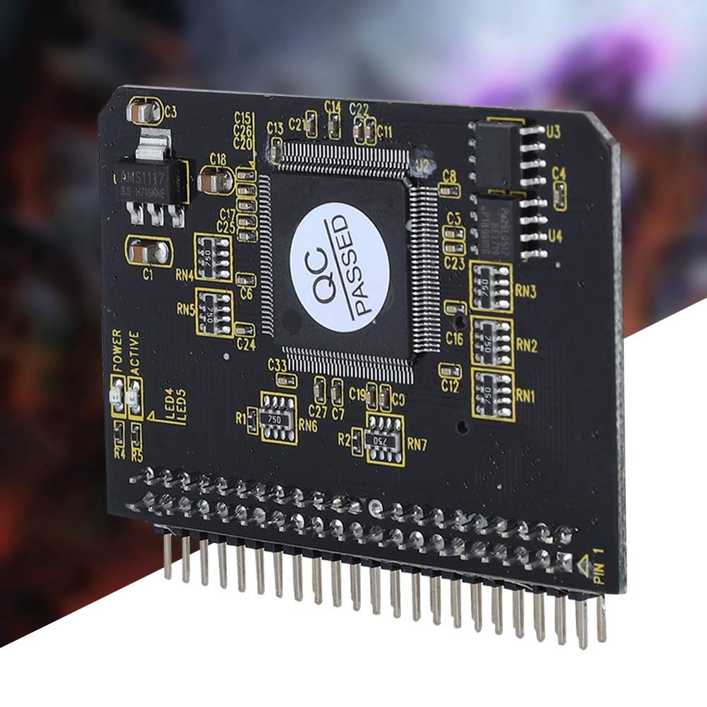 Richer-R Memory Card To IDE Adapter, Micro Memory Card To IDE, Micro Memory CardTF Memory Card To IDE 44-pin Male Adapter, Supports DMAULTRA DMA Modes