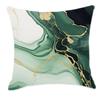 New Green Marble Gilt Series Pillows, Comfortable and Soft, Car Home, Bedroom, Bedside Pillows, Cushions