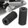2PCS Motorcycle Gear    Lev  Cov  Rubb  Easy Installation   Fit   Lev  Pedal Cov  for Motorbikes
