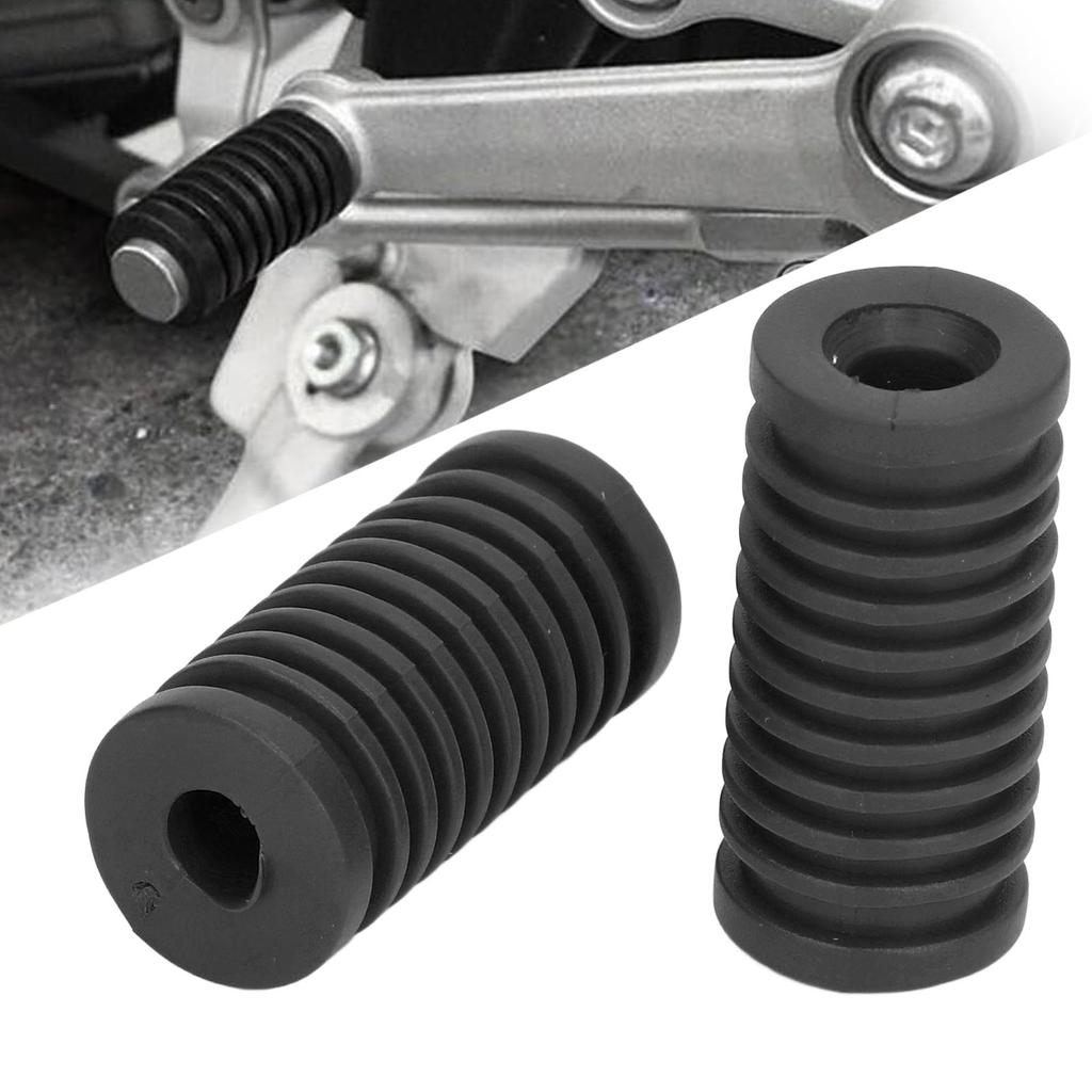 2PCS Motorcycle Gear    Lev  Cov  Rubb  Easy Installation   Fit   Lev  Pedal Cov  for Motorbikes