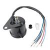 Cafe Racer  Custom Motorcycle Mechanical Speedometer with LED Indicator Odometer 220km h