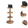 3 Tier Wooden Jewelry Display Stand for Bracelets And Bangles